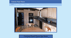 Desktop Screenshot of custompaneldoors.com